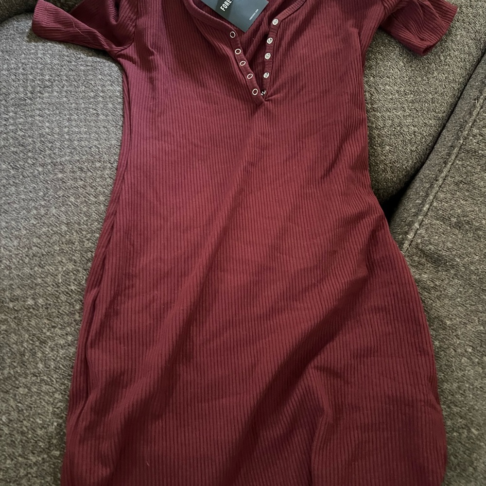 Small Burgundy Dress